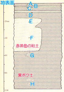 こういう地層ではない